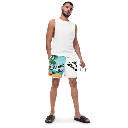 Men's Swim Trunks "Big Shark"
