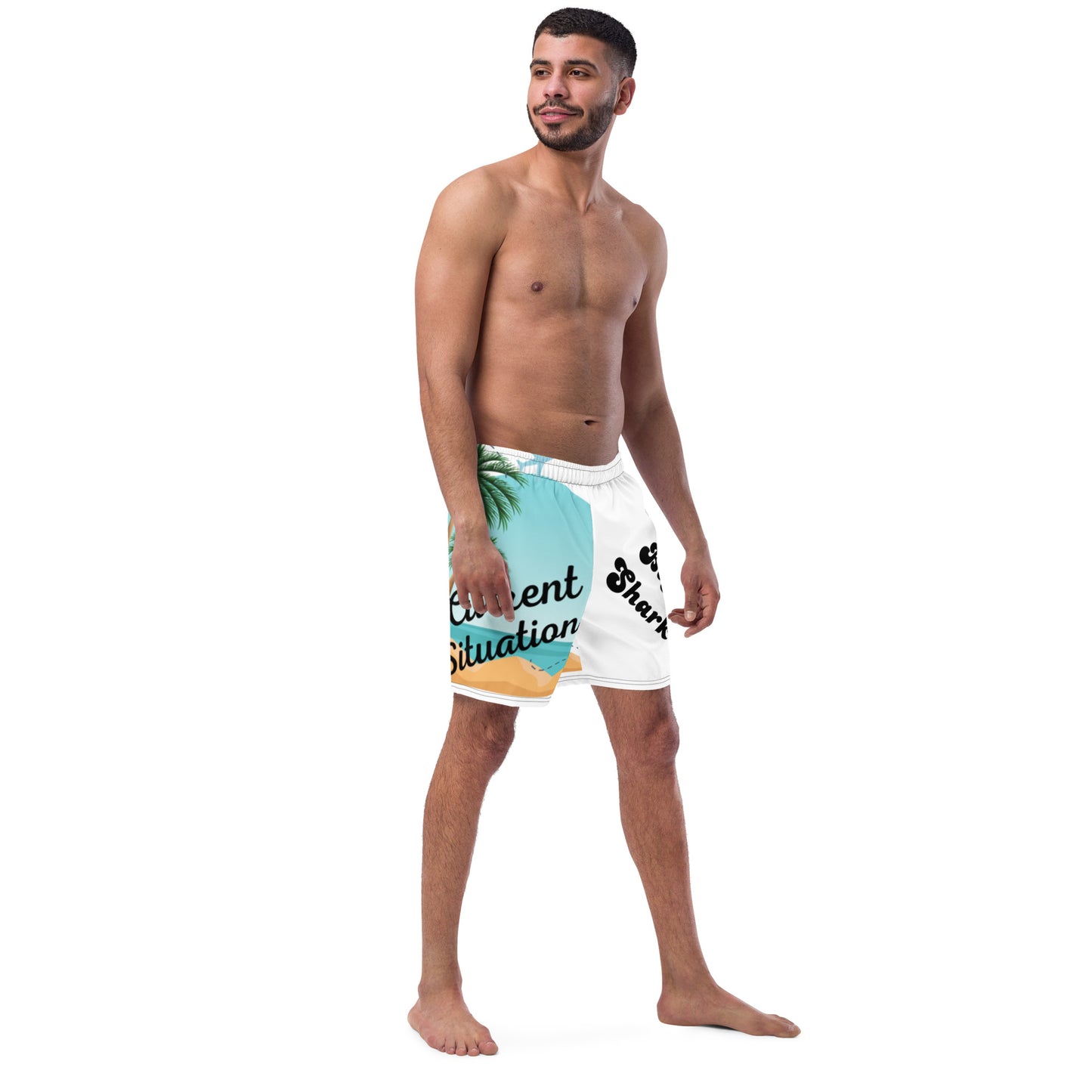 Men's Swim Trunks "Big Shark"