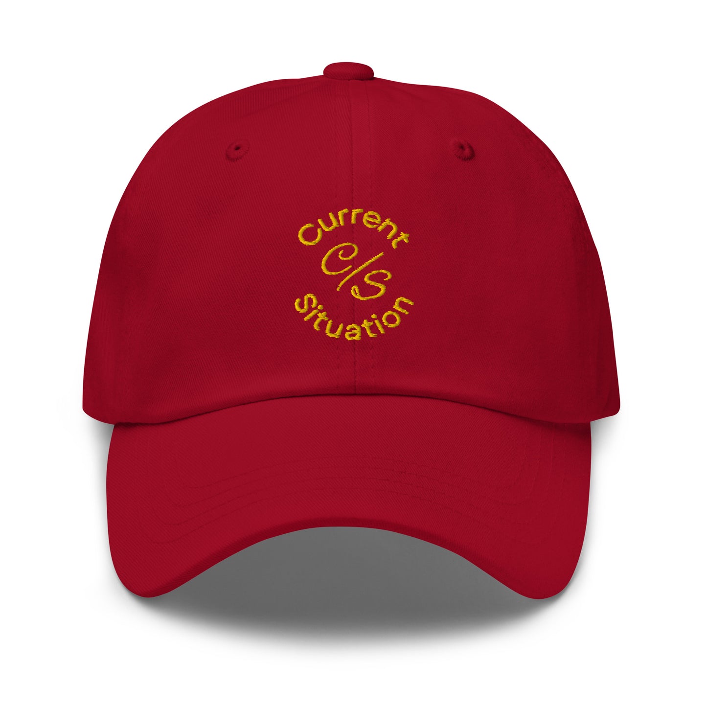 Casual Hats With Gold Design