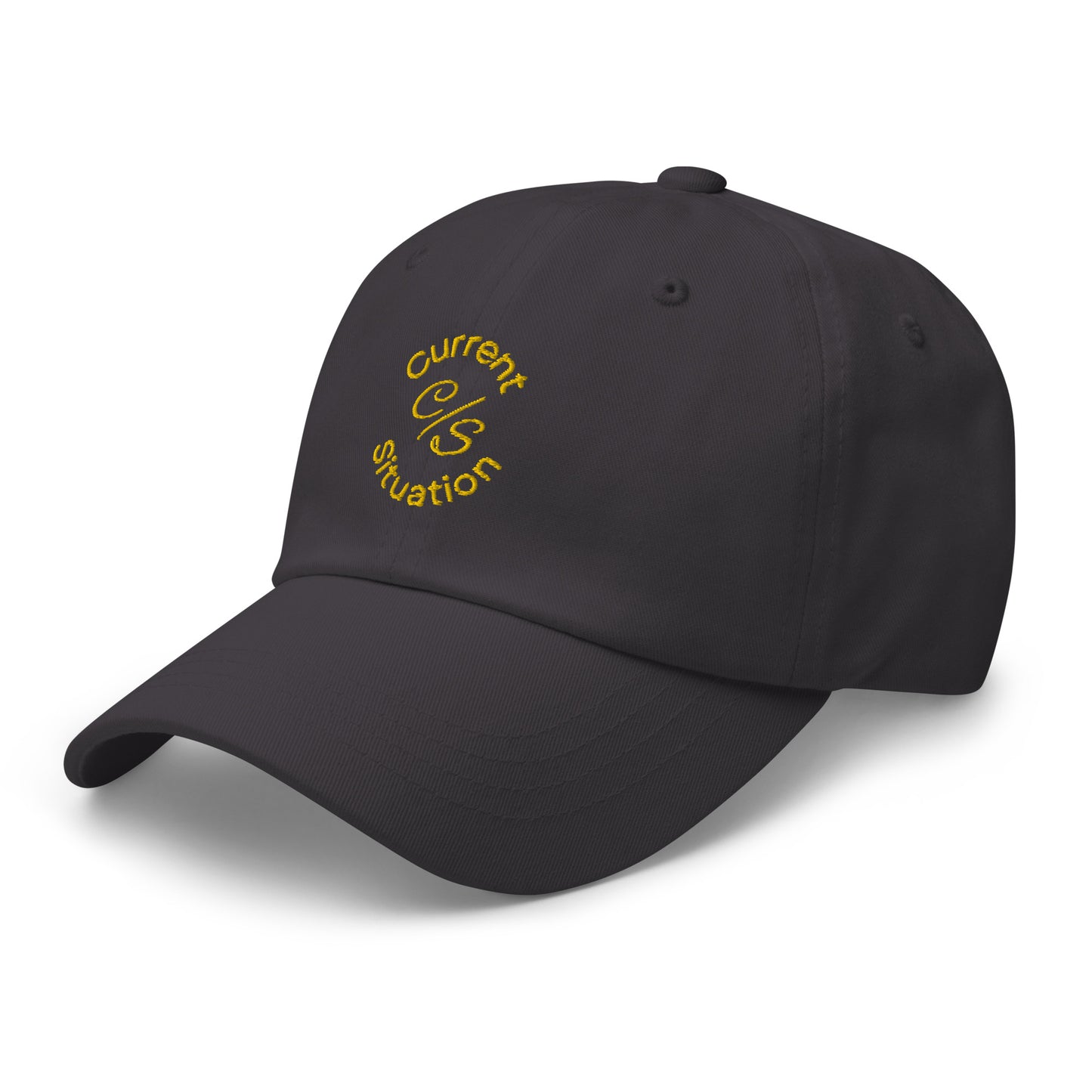 Casual Hats With Gold Design