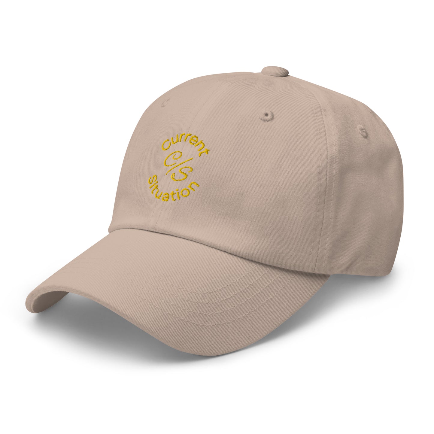 Casual Hats With Gold Design