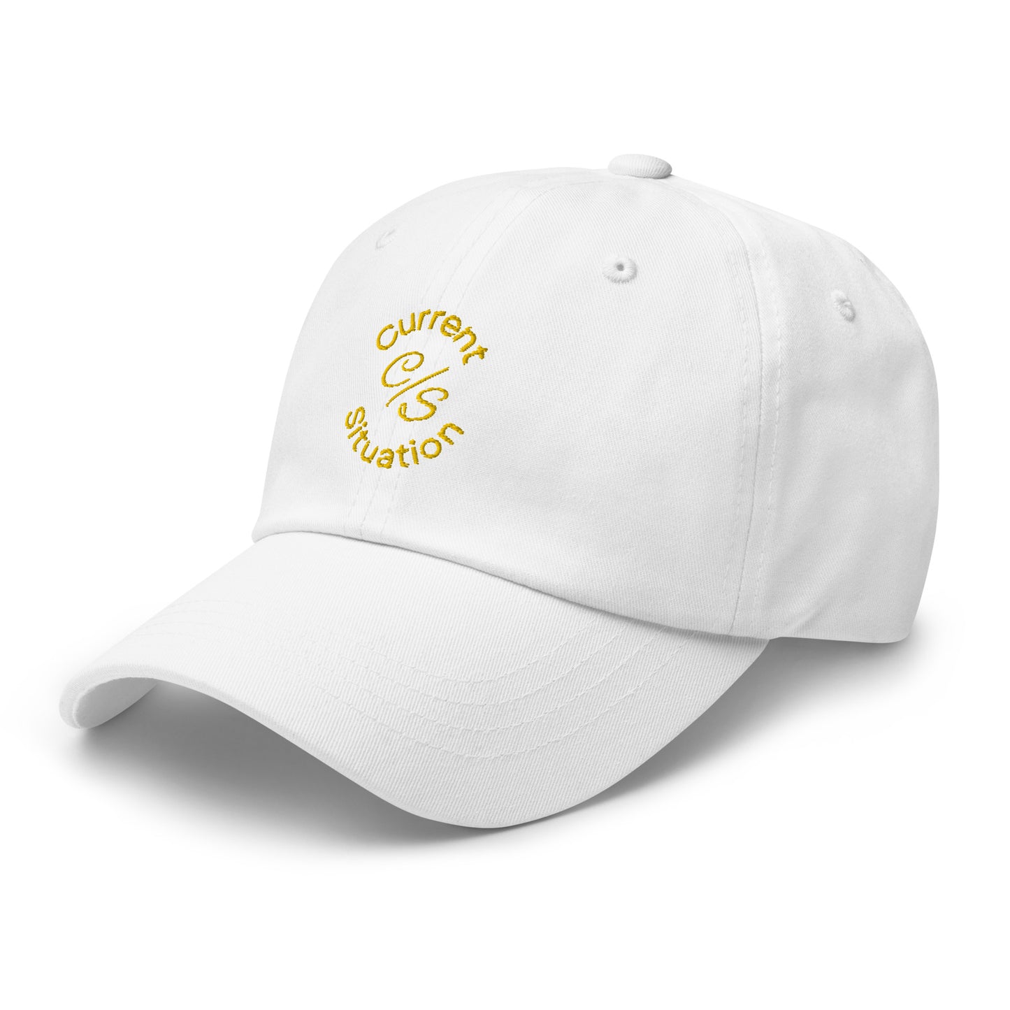 Casual Hats With Gold Design