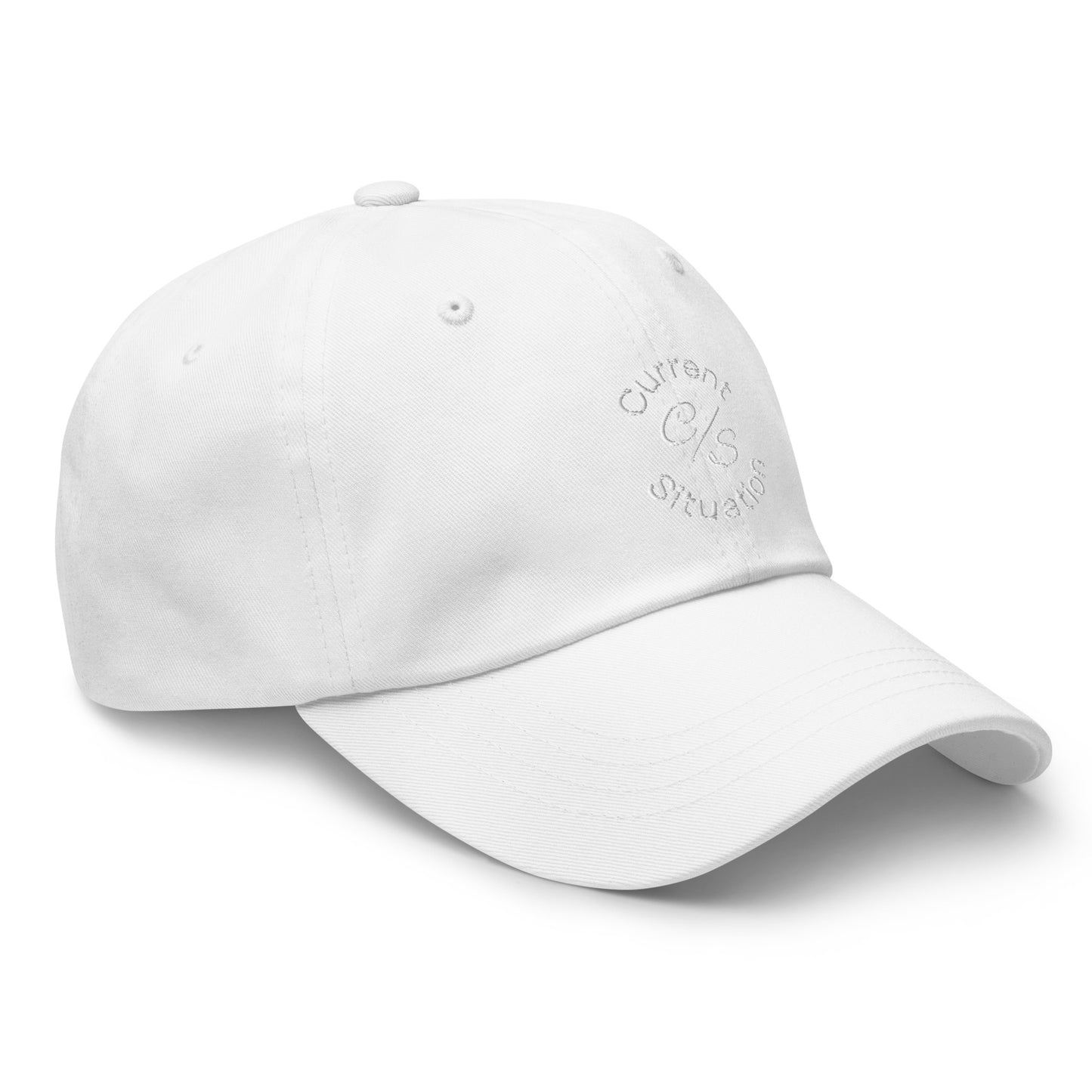 Casual Hats With White Designs