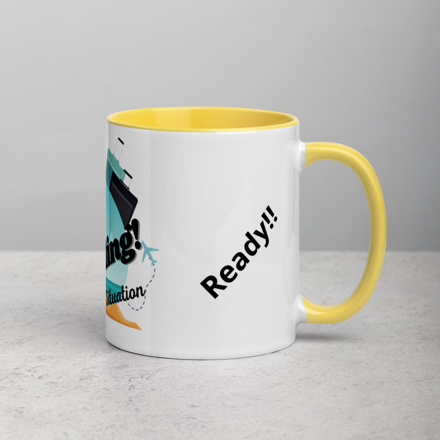 Mug With Color Inside