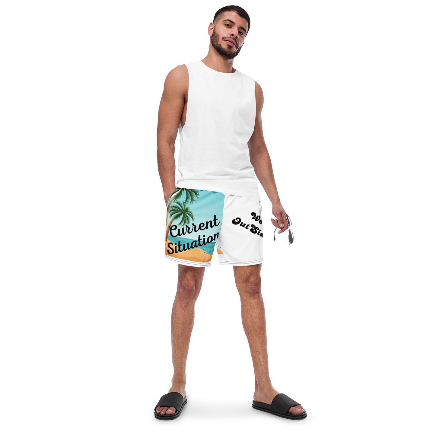 Men's Swim Trunks "We OutSide"