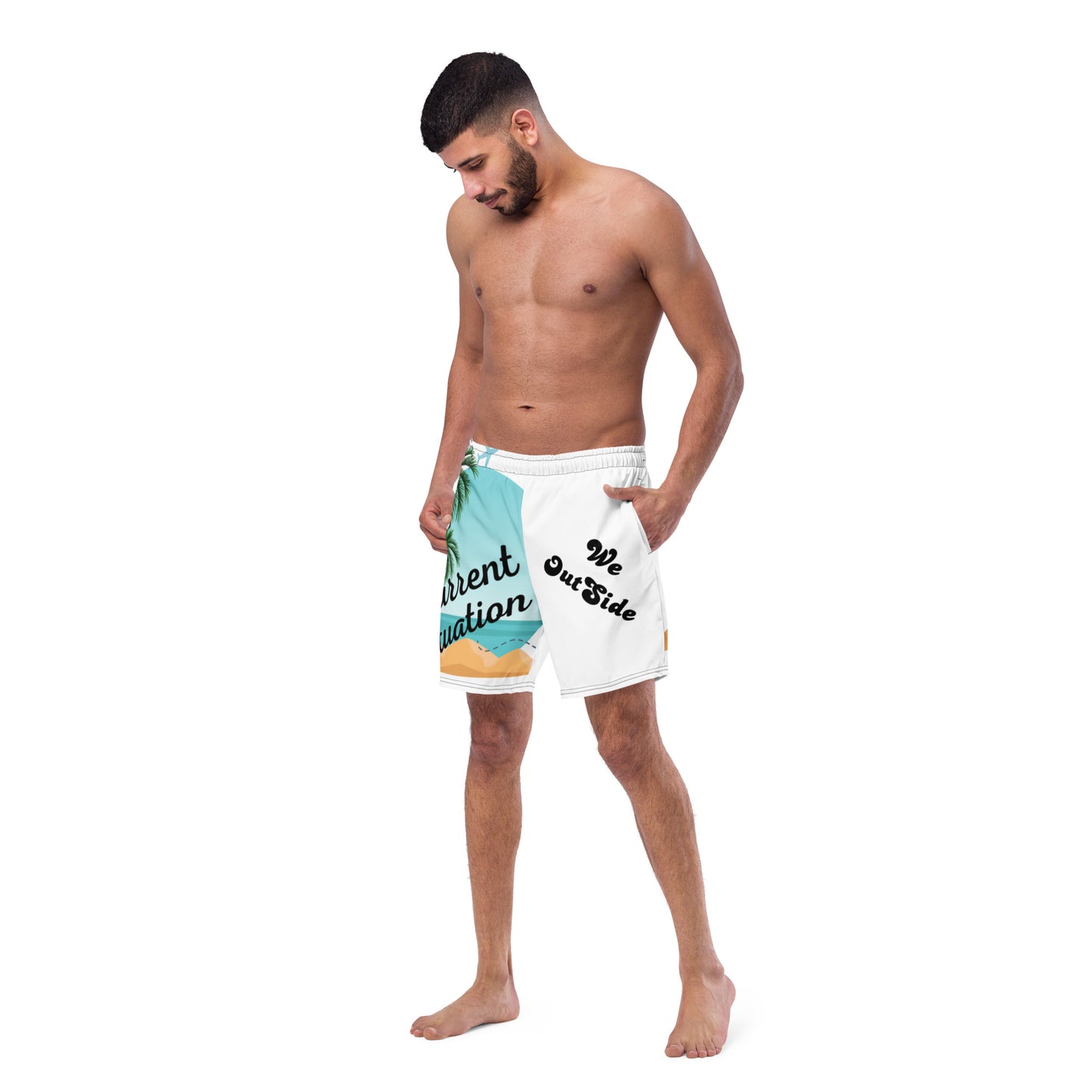 Men's Swim Trunks "We OutSide"