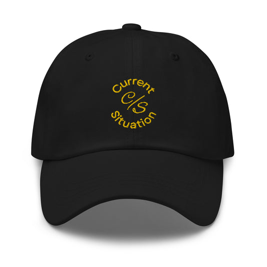 Casual Hats With Gold Design